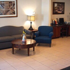 Lobby sitting area