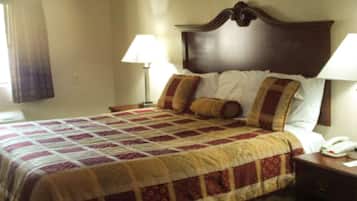 Iron/ironing board, free WiFi, bed sheets, alarm clocks