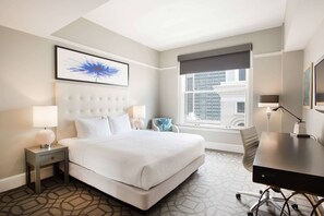 1 bedroom, hypo-allergenic bedding, pillowtop beds, in-room safe