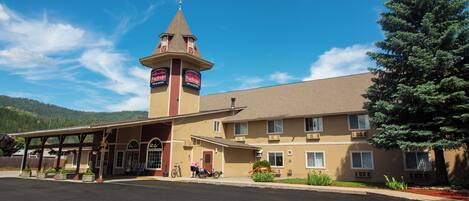 Voorkant van accommodatie