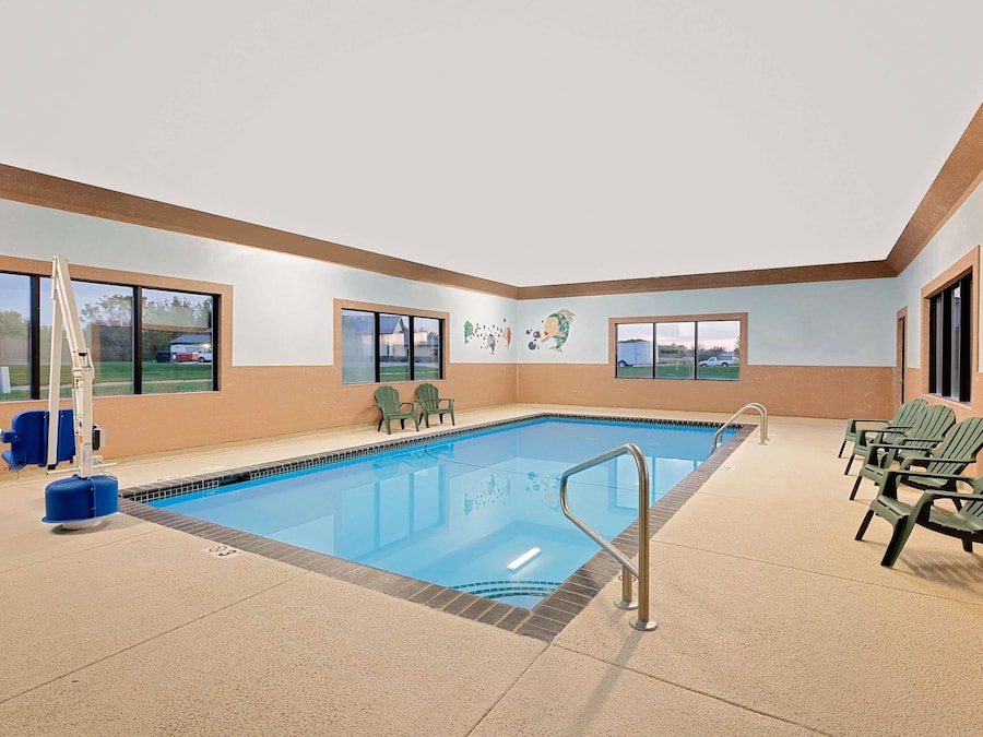 Indoor pool, a heated pool