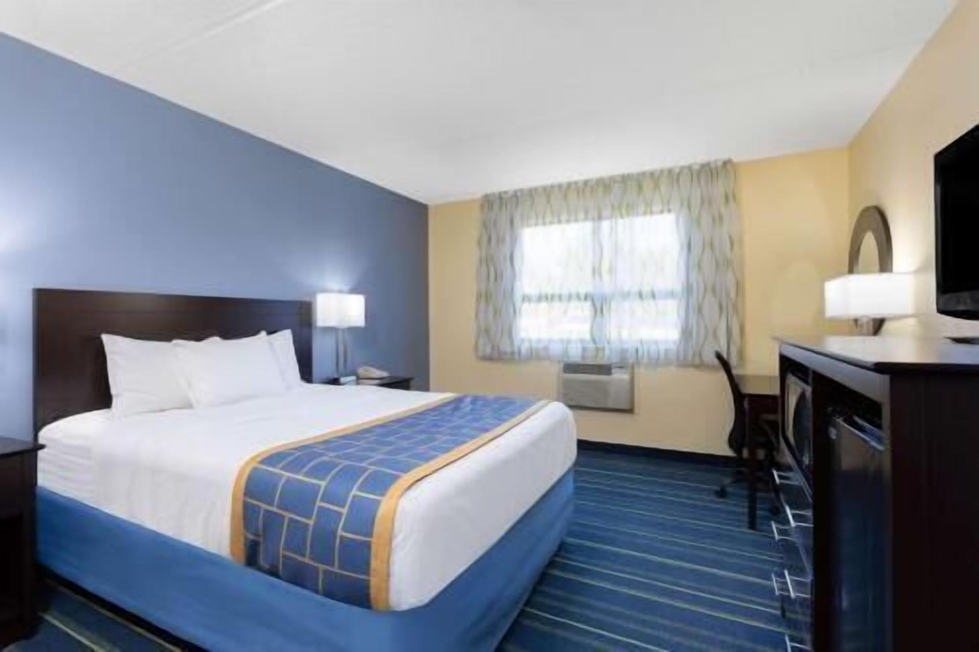 Premium bedding, pillowtop beds, blackout drapes, iron/ironing board