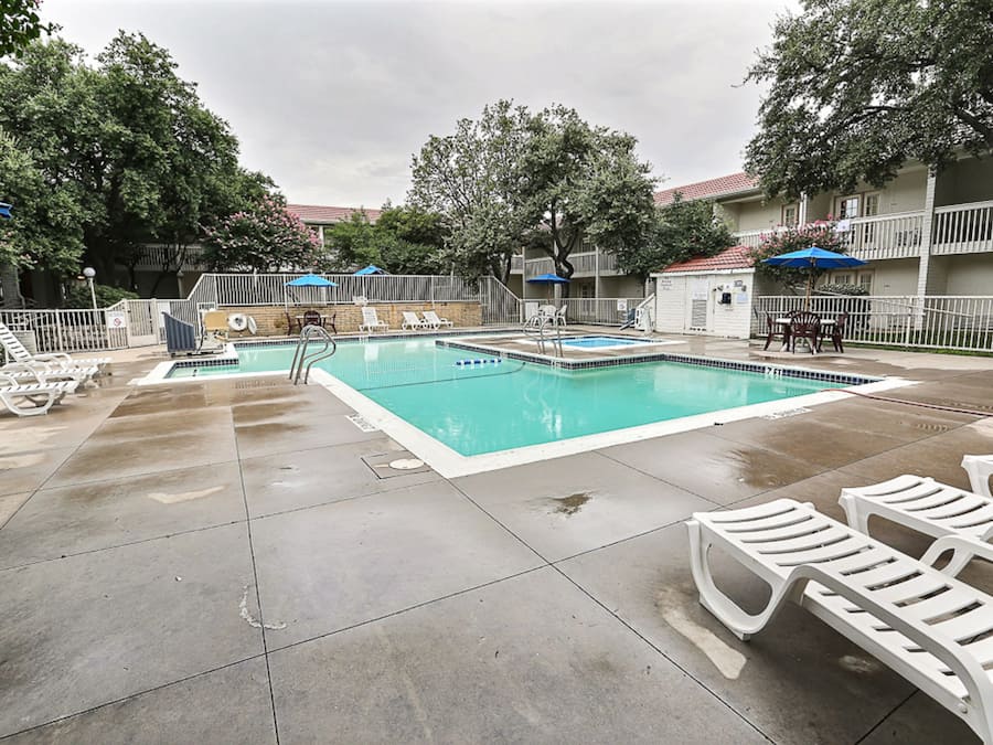 Seasonal outdoor pool