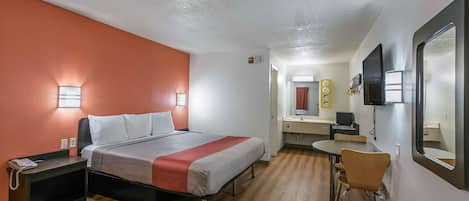 Free WiFi, bed sheets