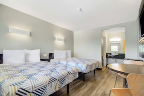 Deluxe Room, 2 Double Beds, Non Smoking, Refrigerator | Room amenity