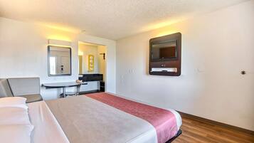 Free WiFi, bed sheets