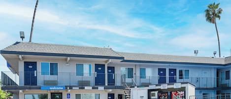 Majoituspaikan julkisivu