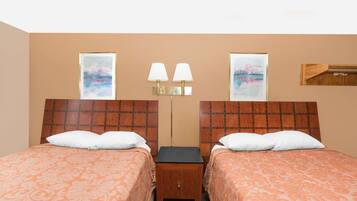 In-room safe, desk, iron/ironing board, free cribs/infant beds