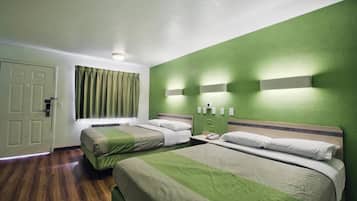 Free WiFi, bed sheets