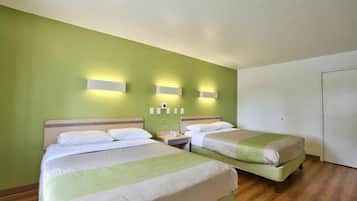 Free WiFi, bed sheets