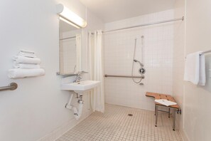 Shower, towels