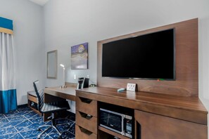 Pillow-top beds, in-room safe, desk, laptop workspace