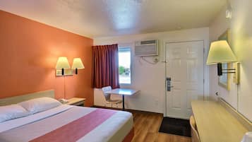 Free WiFi, bed sheets