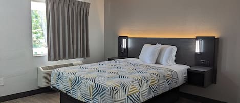 Free WiFi, bed sheets