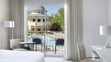 Superior Room, 1 King Bed, Pool View | View from room