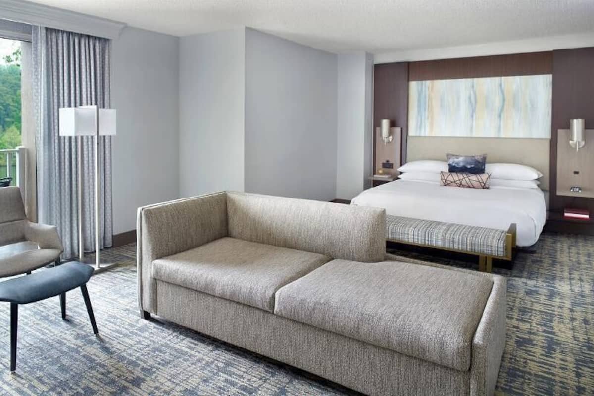 Egyptian cotton sheets, premium bedding, desk, blackout drapes