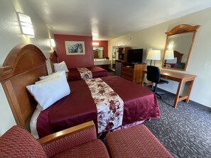 1 bedroom, desk, free WiFi, bed sheets