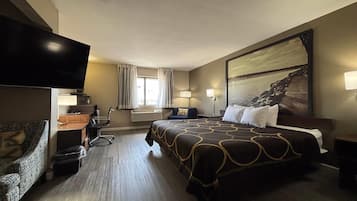 Studio Suite, 1 Tempat Tidur King, Bebas Asap Rokok | Meja kerja, setrika/meja setrika, Wi-Fi gratis, dan seprai linen