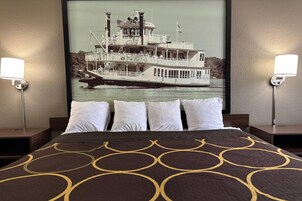 Desk, iron/ironing board, free WiFi, bed sheets