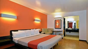 Free WiFi, bed sheets