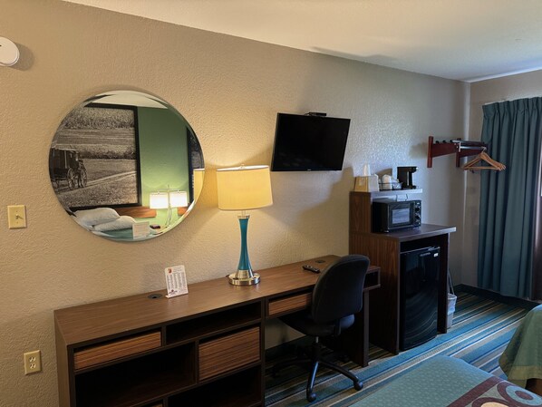 In-room safe, desk, free cribs/infant beds, rollaway beds