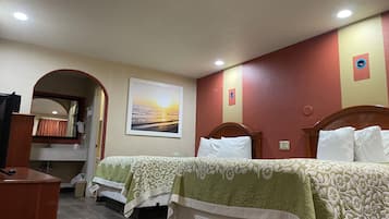 Desk, iron/ironing board, free cribs/infant beds, free WiFi