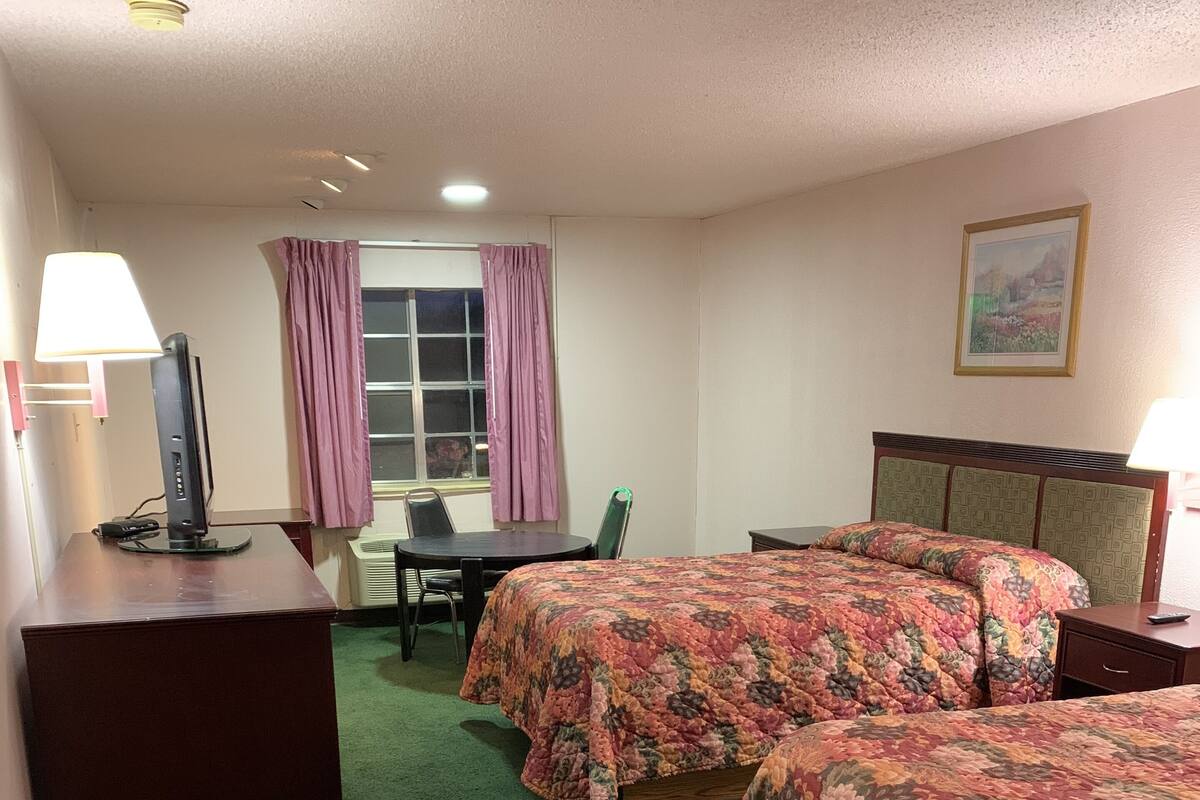 Executive Room, 2 Queen Beds, Refrigerator & Microwave, Executive Level | Desk, laptop workspace, free WiFi