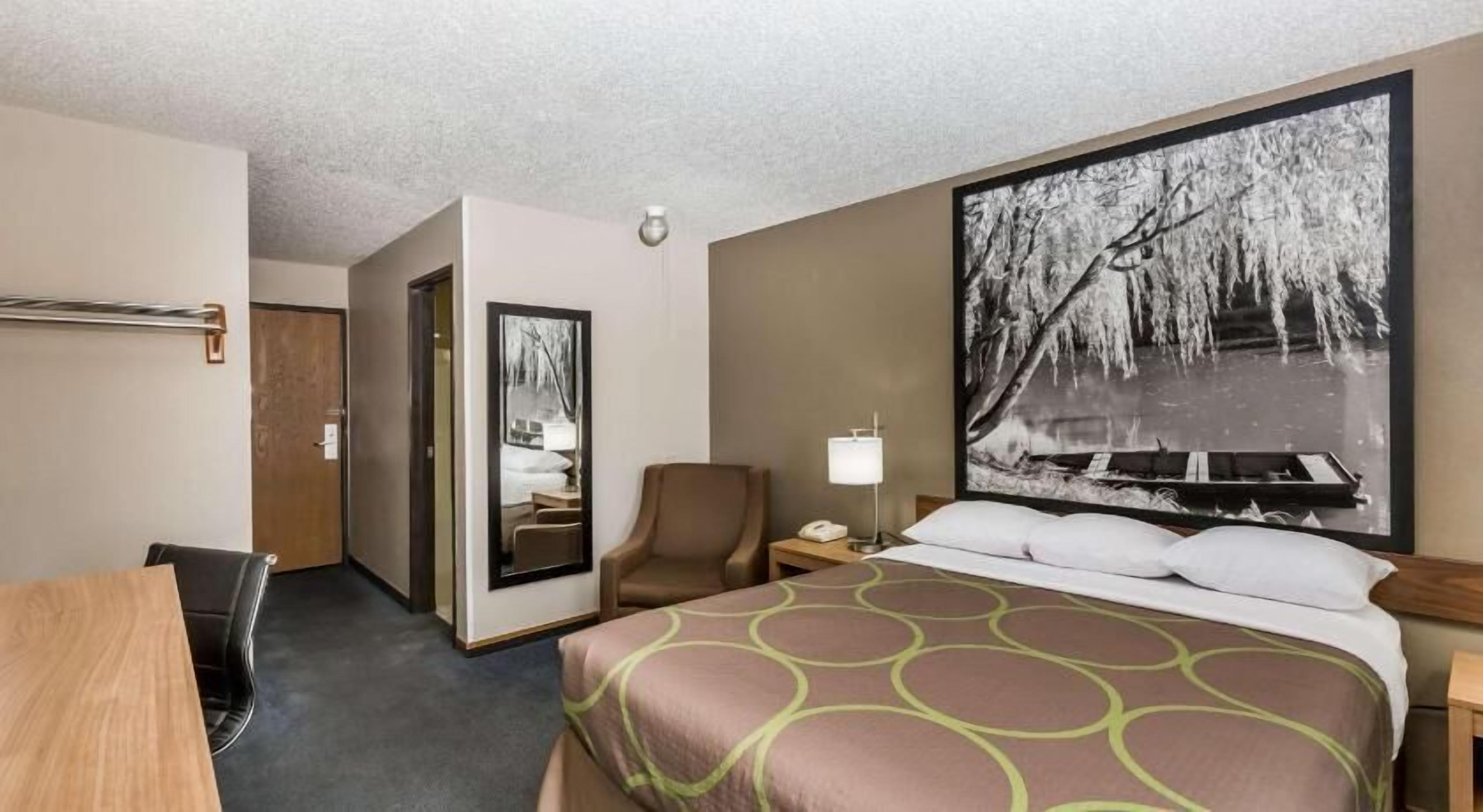 In-room safe, desk, blackout drapes, iron/ironing board