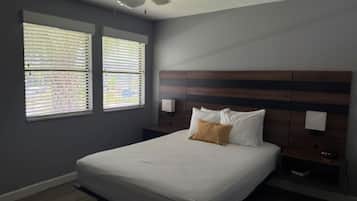Iron/ironing board, WiFi, alarm clocks, bed sheets