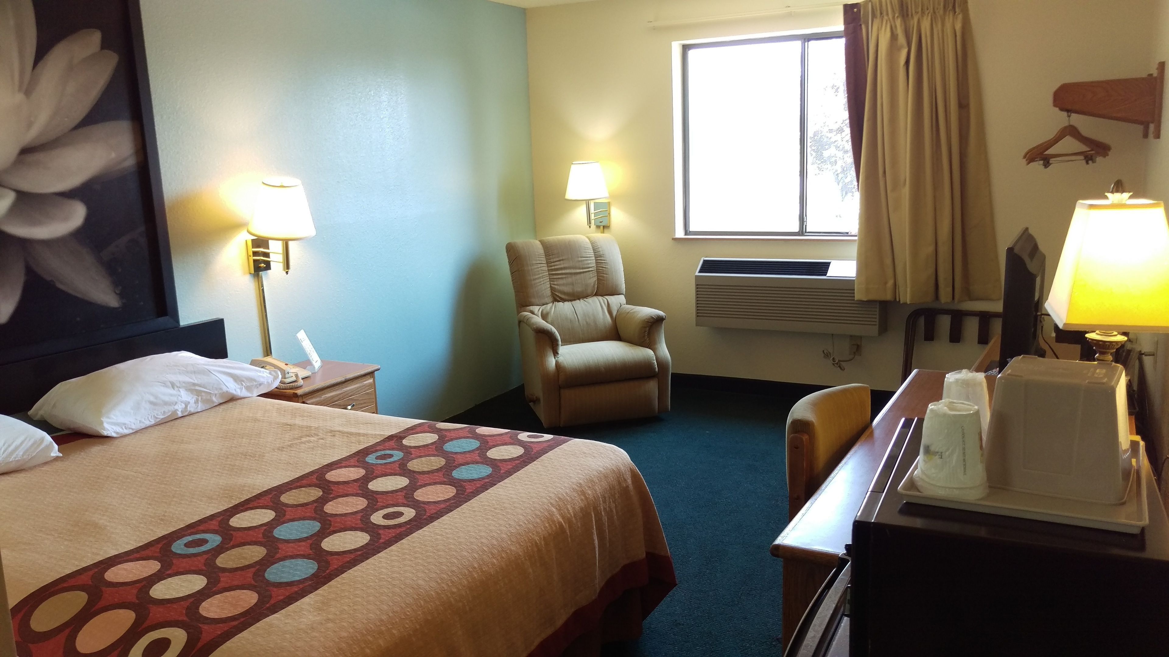 In-room safe, desk, iron/ironing board, free cribs/infant beds