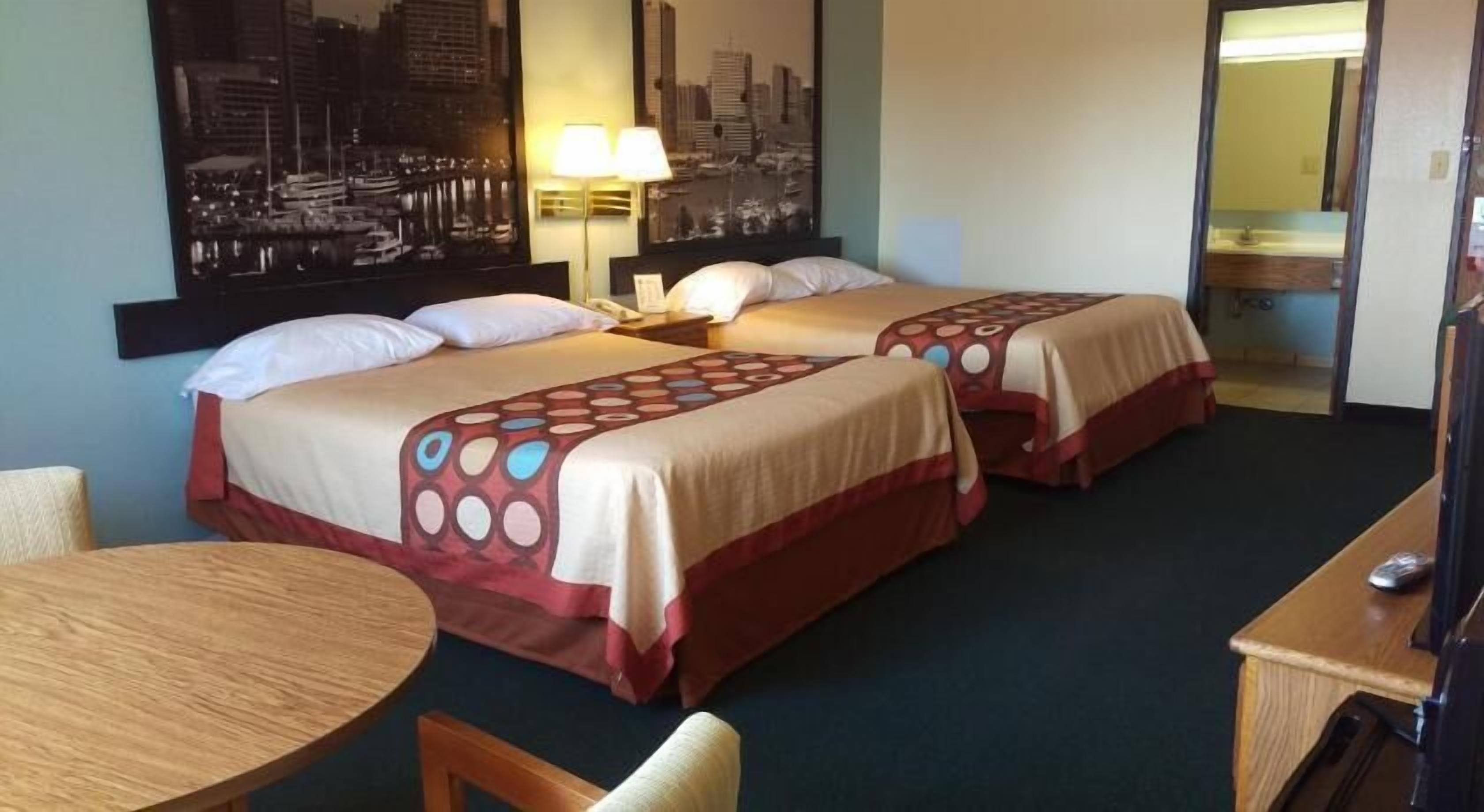 In-room safe, desk, iron/ironing board, free cribs/infant beds