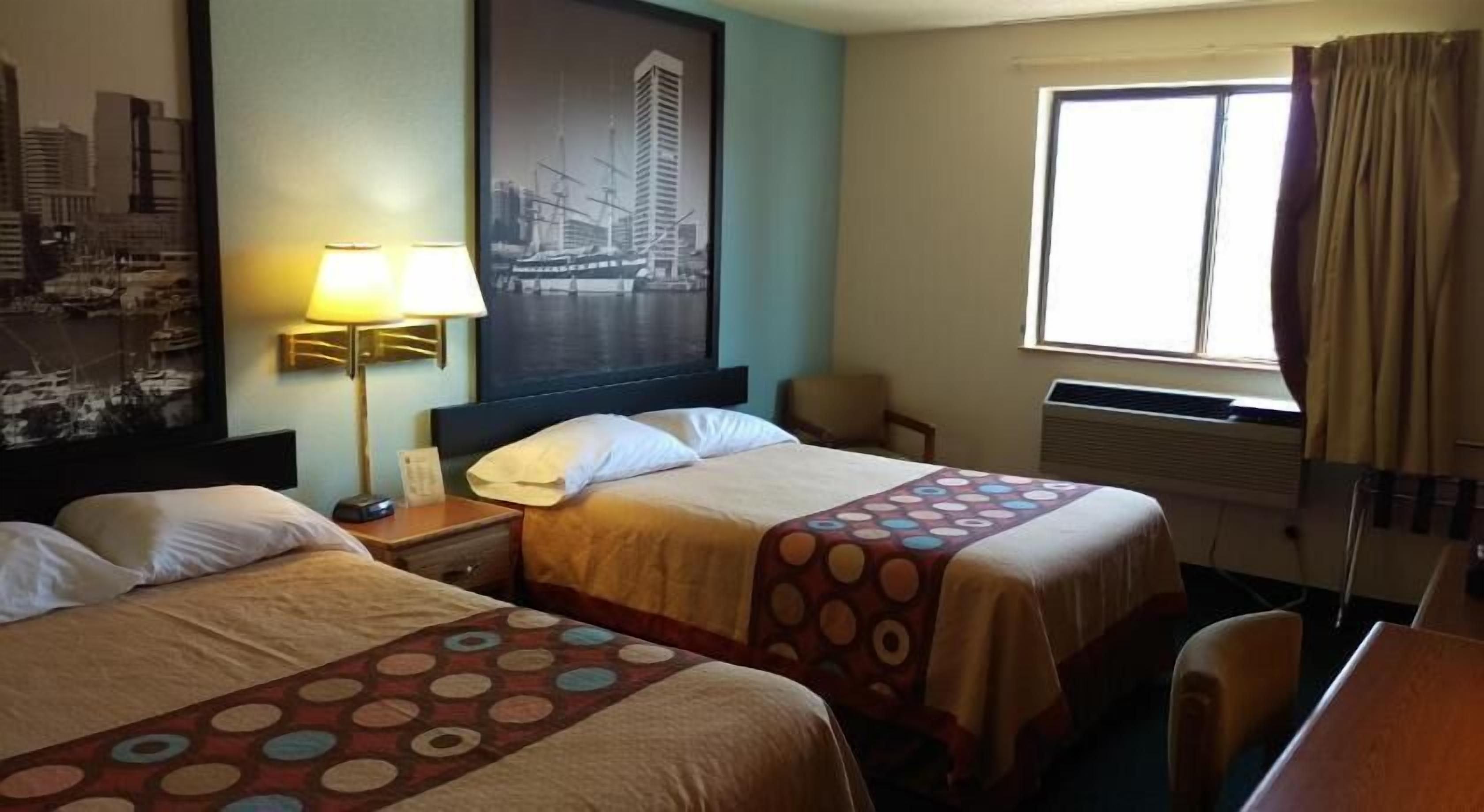 In-room safe, desk, iron/ironing board, free cribs/infant beds