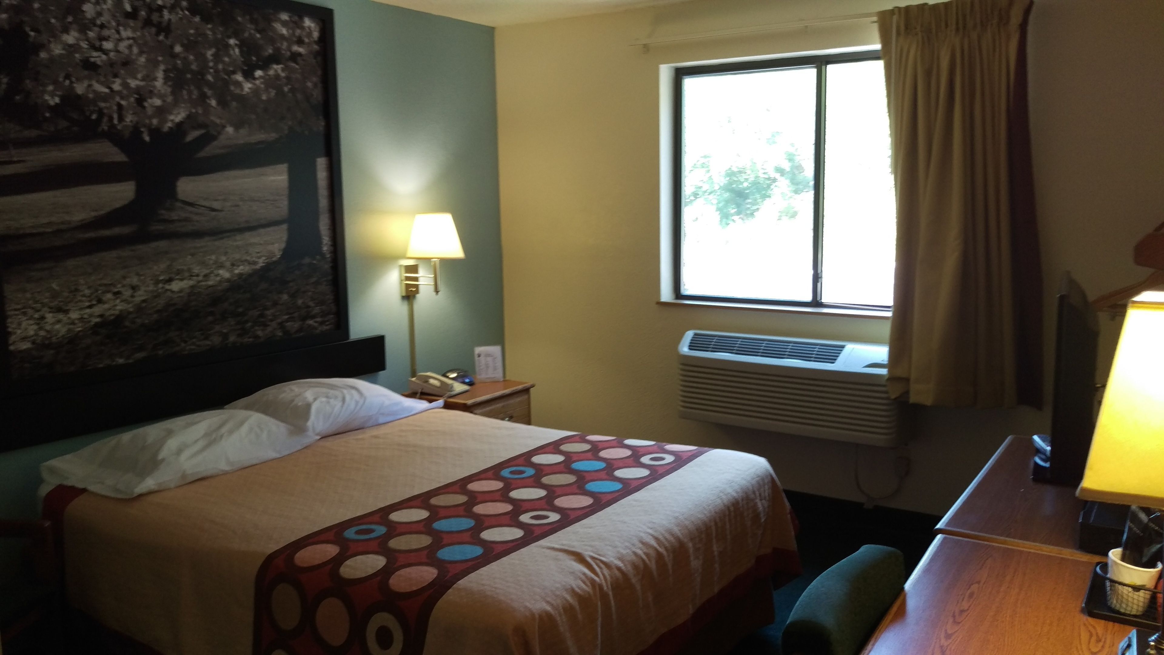 In-room safe, desk, iron/ironing board, free cribs/infant beds