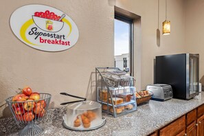 Free daily continental breakfast  - Super 8 by Wyndham Terre Haute (Terre Haute)