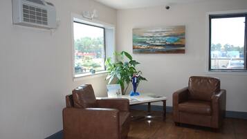 Sala de estar en el lobby