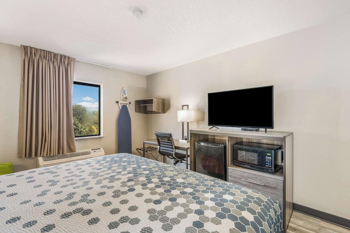 Room, 1 King Bed | Desk, iron/ironing board, rollaway beds, free WiFi