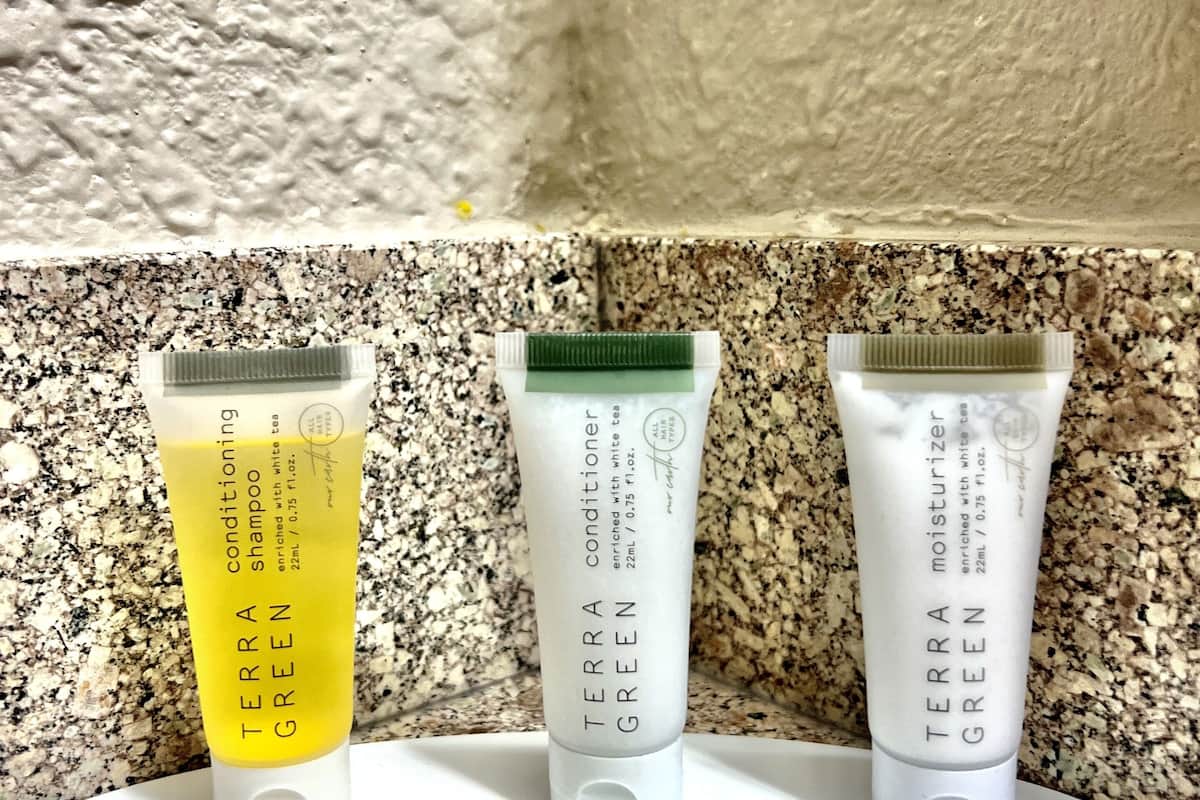 desk, laptop workspace, blackout curtains, iron/ironing board