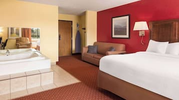 Suite, 1 King Bed, Non Smoking, Jetted Tub (with Whirlpool Tub) | Individually decorated, individually furnished, desk, laptop workspace