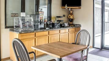 Free continental breakfast