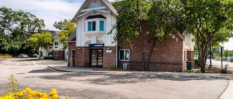 Façade de l’hébergement