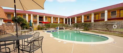 Seasonal outdoor pool