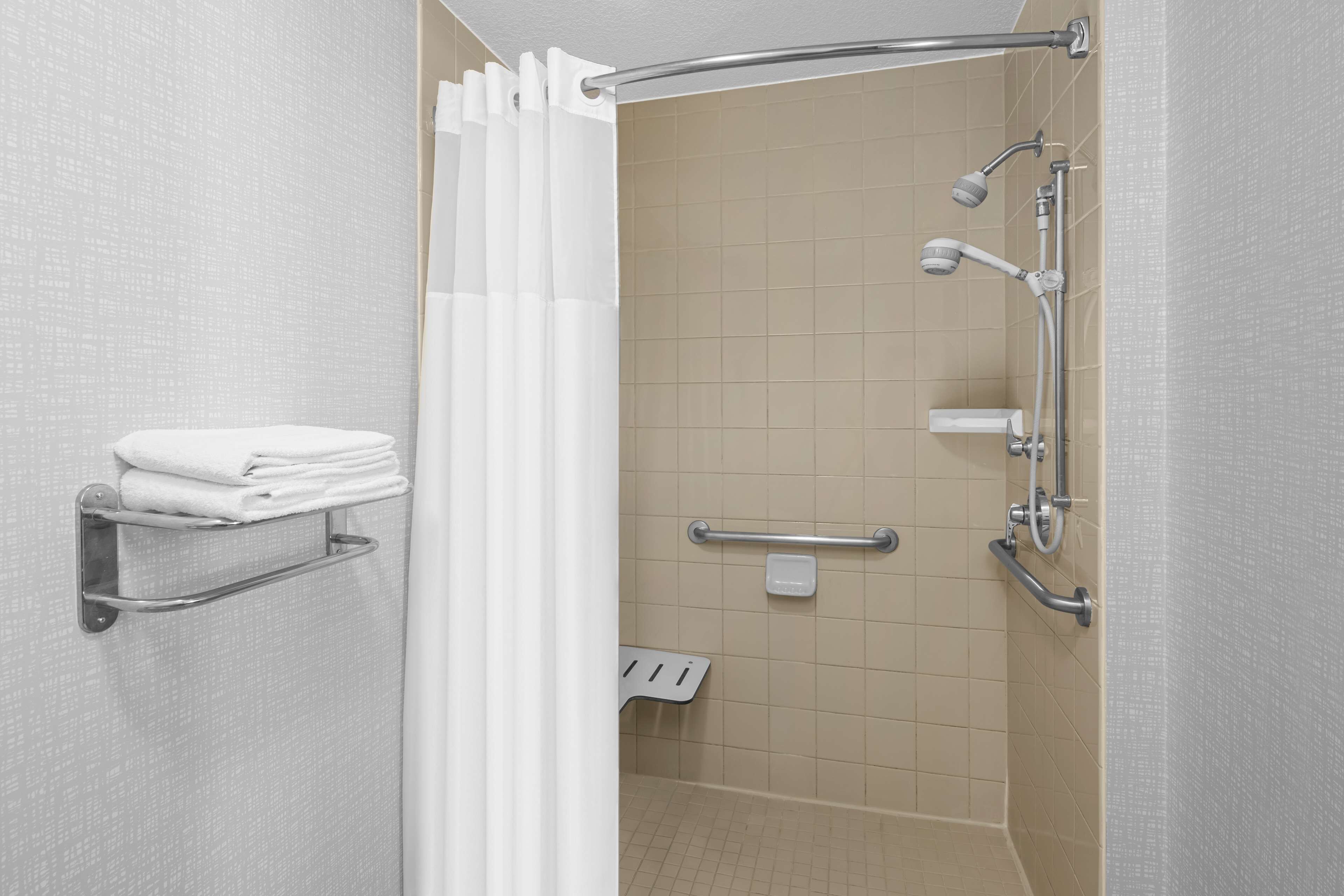 room, accessible, non smoking | bathroom shower