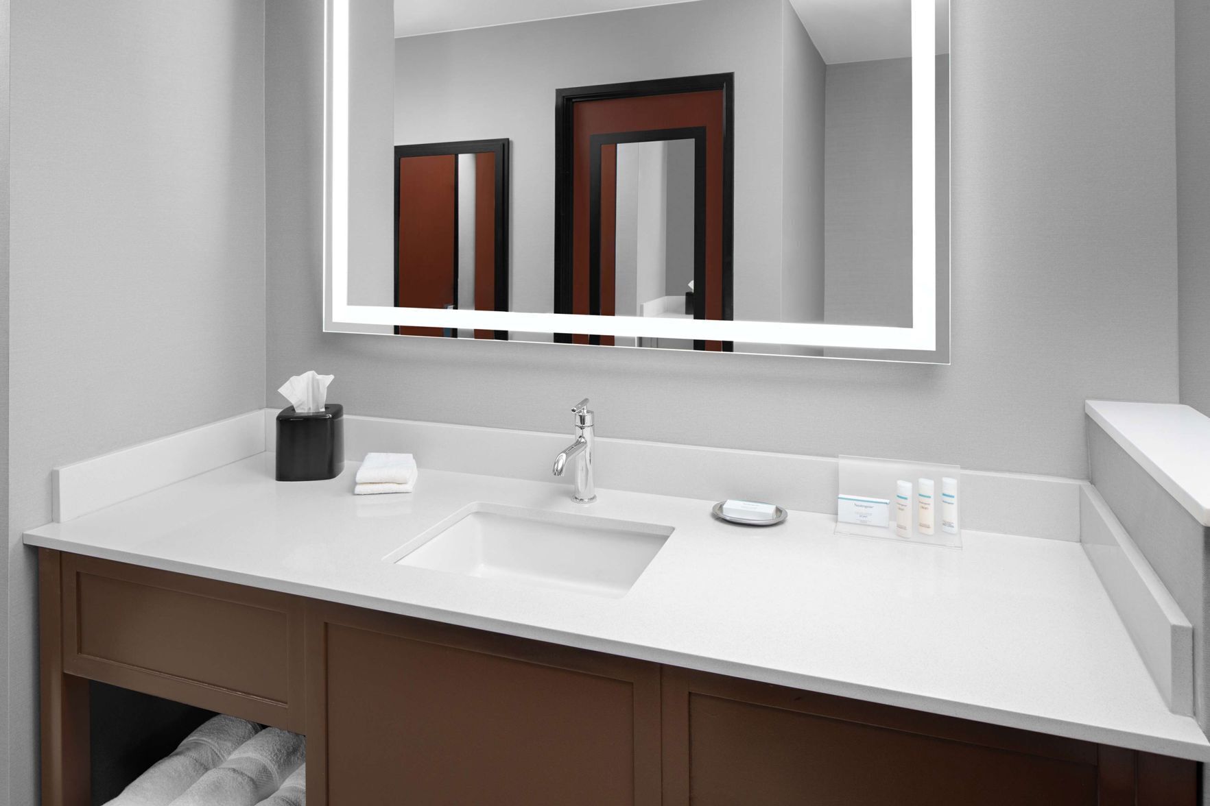 Baño | Amenidades de baño ecológicas, secadora de cabello, toallas 