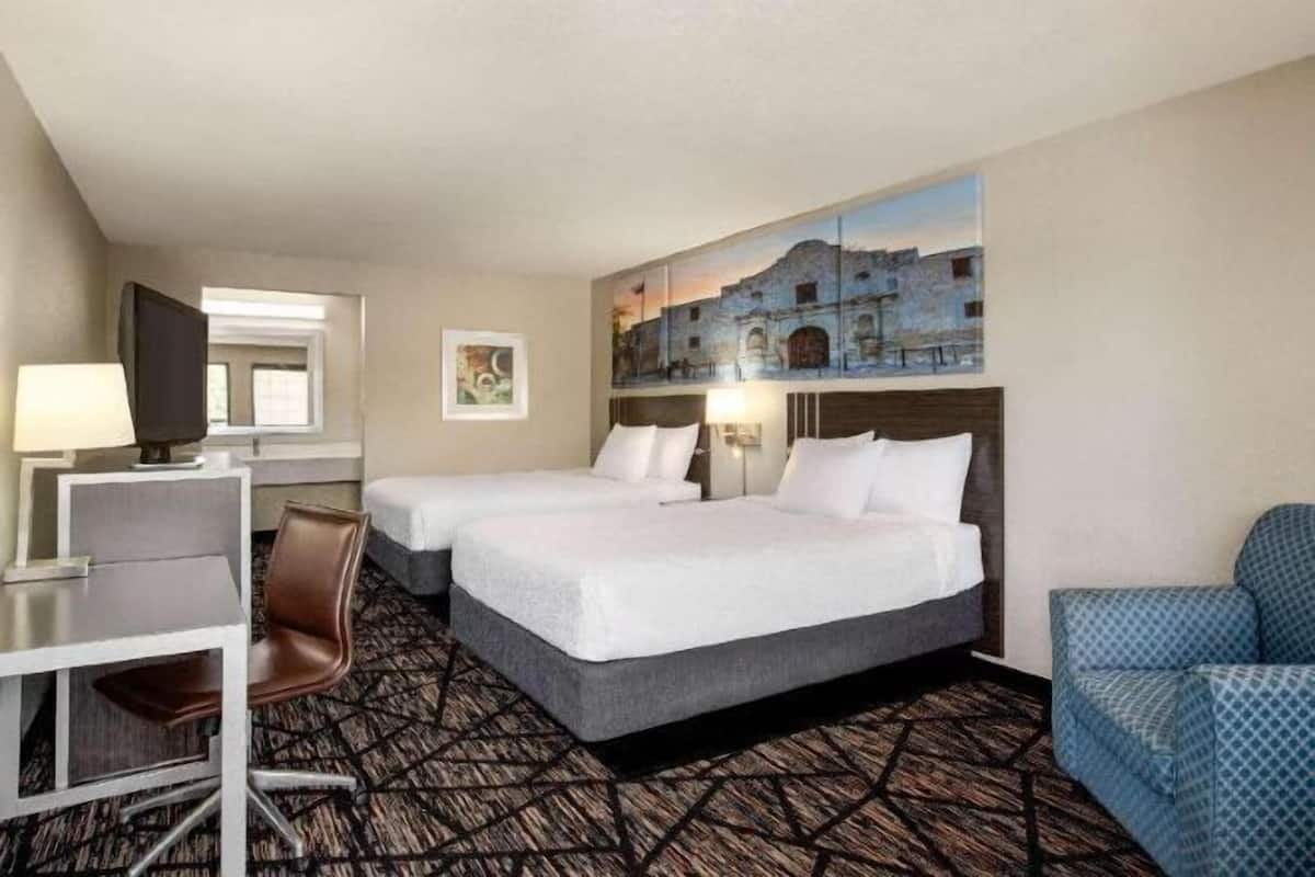 Desk, iron/ironing board, cots/infant beds, rollaway beds