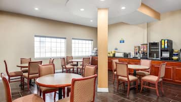 Free daily full breakfast