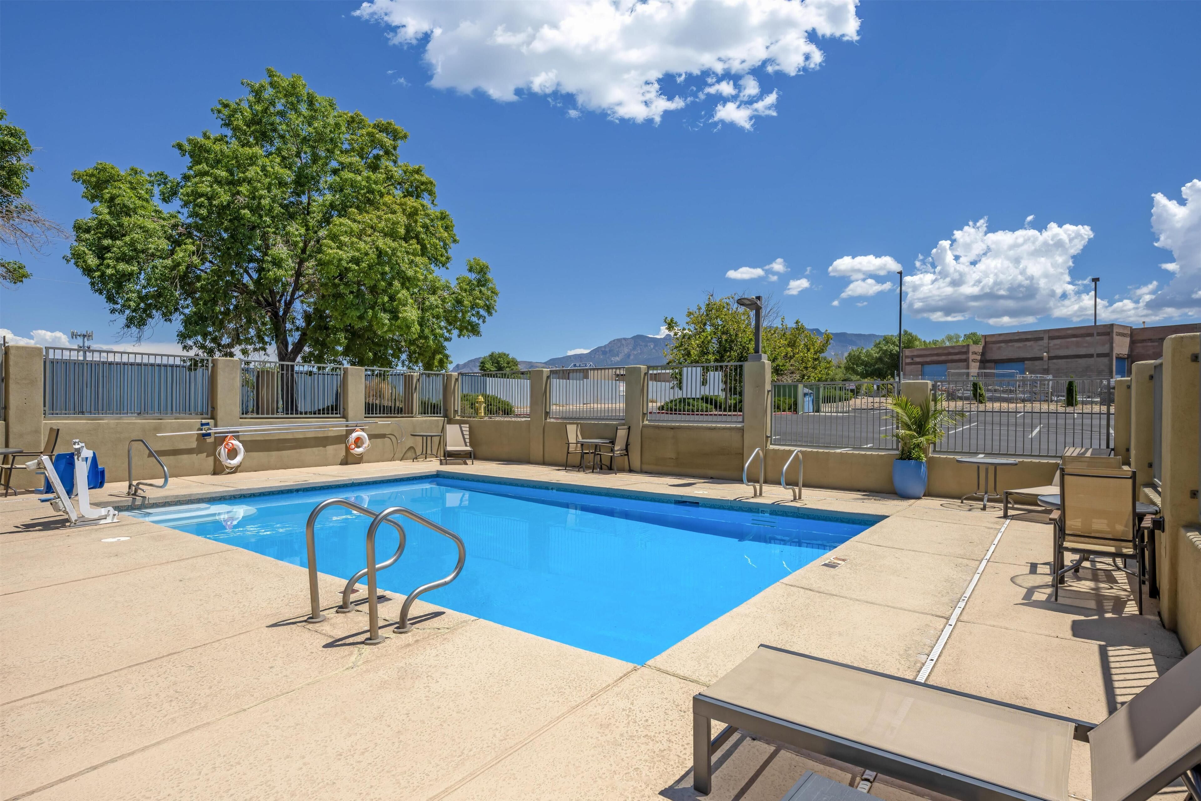 Seasonal outdoor pool