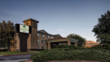 Front of property – evening/night