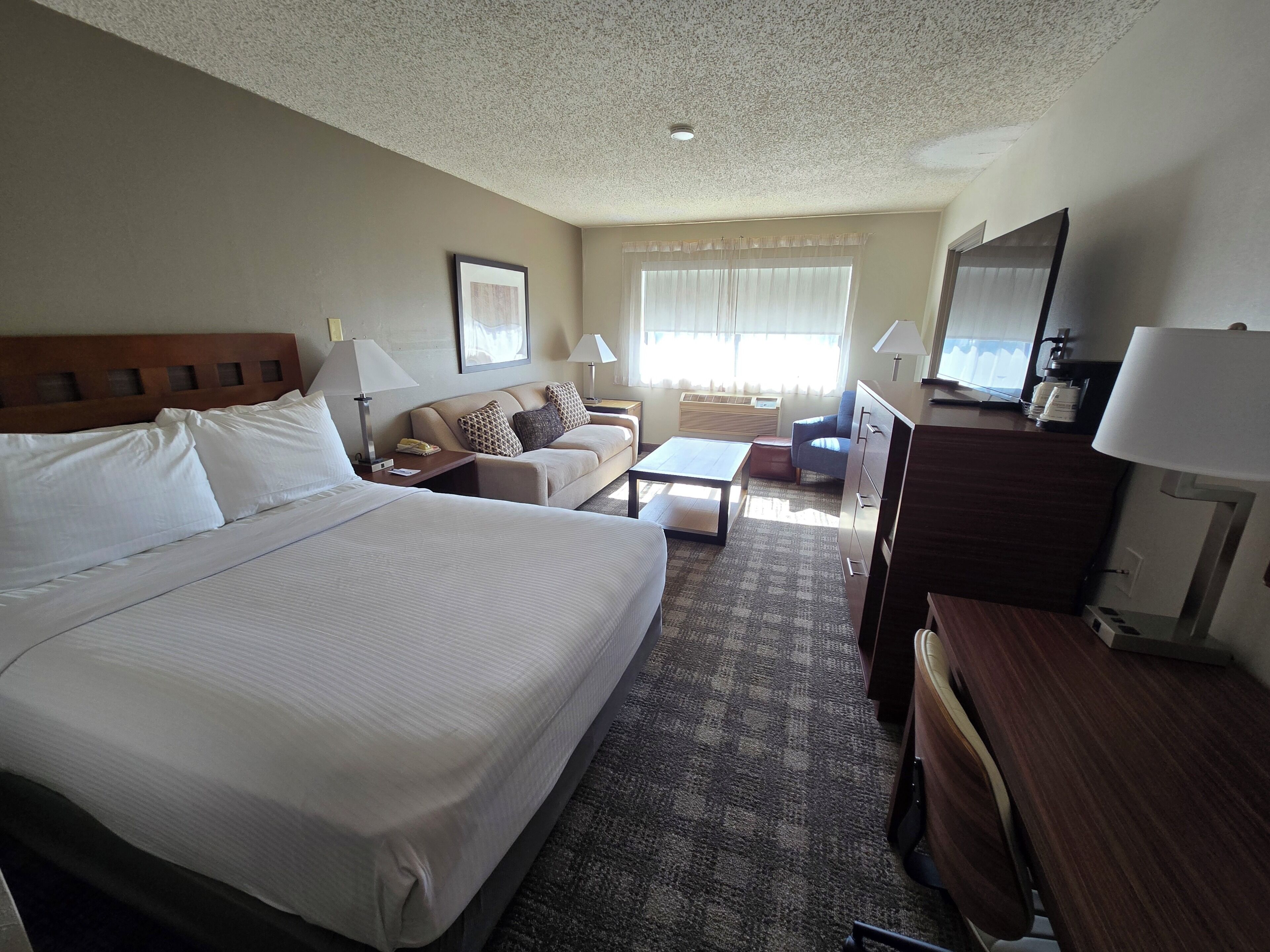 Suite, 1 grand lit, non-fumeur (with Sofabed) | Bureau, espace de travail pour ordinateurs portables