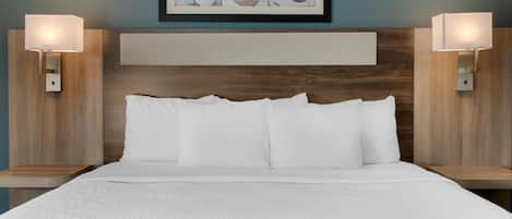 Habitación estándar, 1 cama King size, para no fumadores, refrigerador y microondas (with Sofabed) | Escritorio, cortinas blackout y insonorización