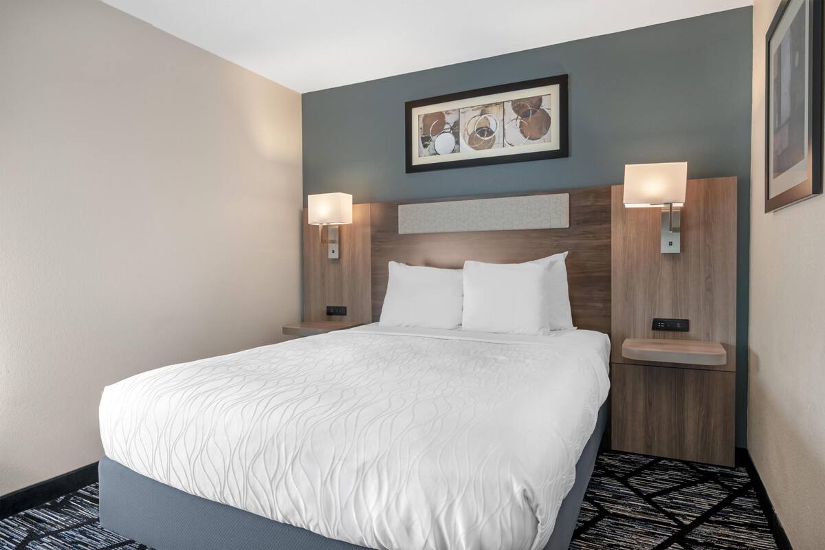 Suite, 1 Tempat Tidur Queen, Bebas Asap Rokok, lemari es & microwave (with Sofabed) | Meja kerja, tirai kedap cahaya, kedap suara, dan setrika/meja setrika